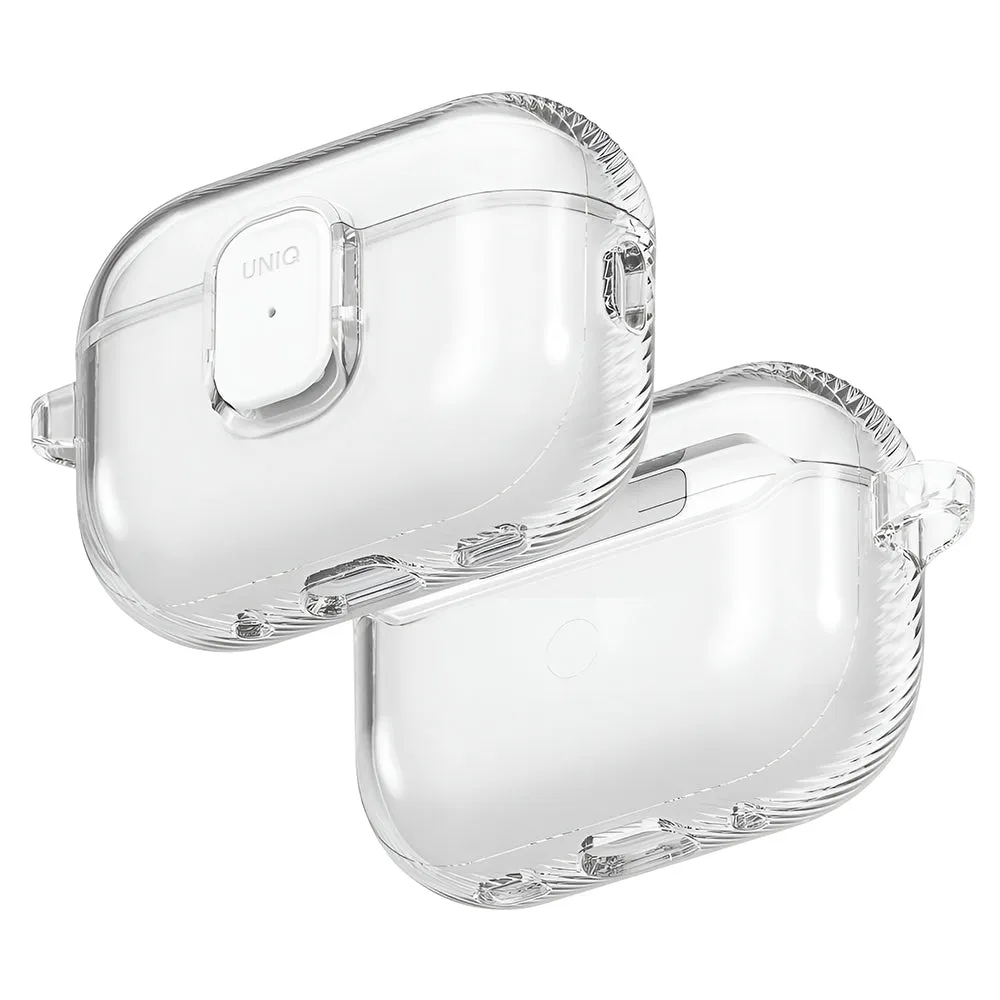 Custodia UNIQ Glase Pro per Apple AirPods Pro 3, Trasparente - immagine 1