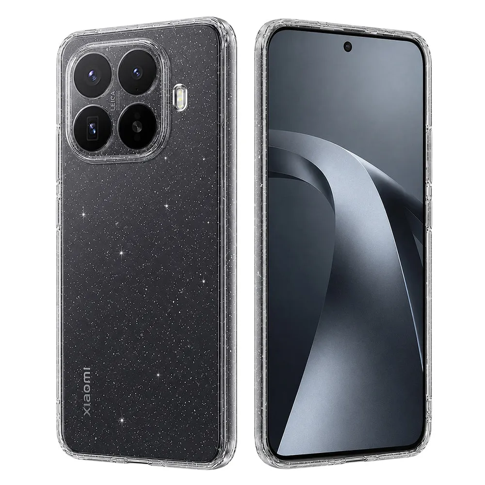 Custodia per Xiaomi 17T Pro, Techsuit, SparkleSkin, Trasparente - immagine 1