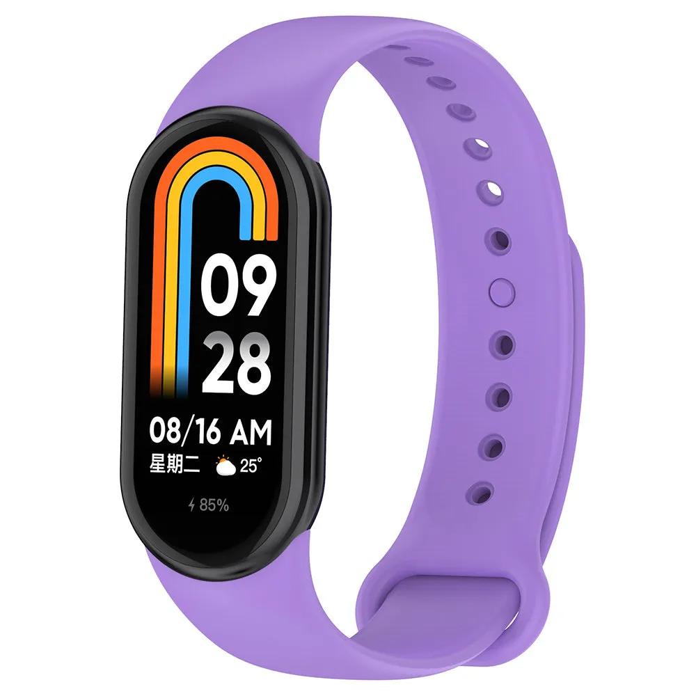 Cinturino Techsuit W014 per Xiaomi Smart Band 10 / 9 / 8, Viola - immagine 1