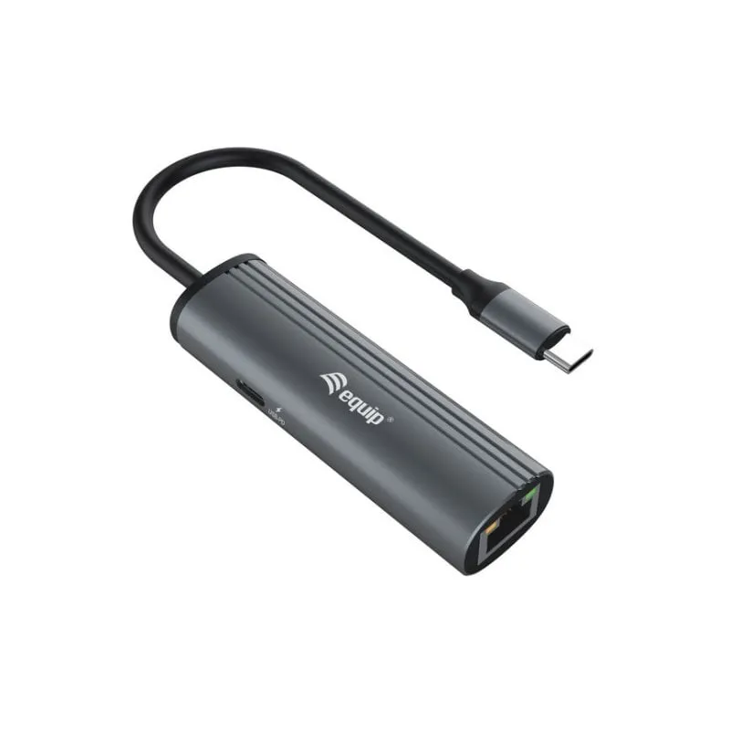 Equipaggia l'adattatore Wake on LAN da USB-C a RJ45 Gigabit 100W Nero - immagine 1