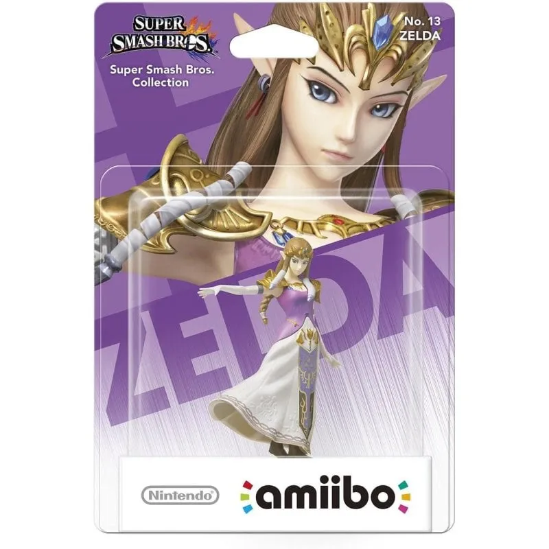 Statuetta Amiibo Nintendo Super Smash Bros. Zelda - immagine 1