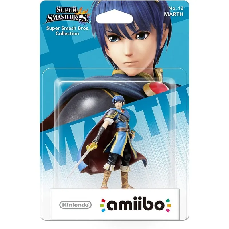 Statuetta Amiibo Nintendo Super Smash Bros. Marth - immagine 1