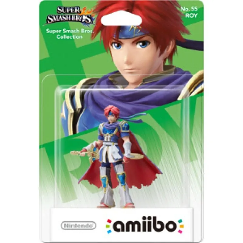 Statuetta Amiibo Nintendo Super Smash Bros. Roy - immagine 1