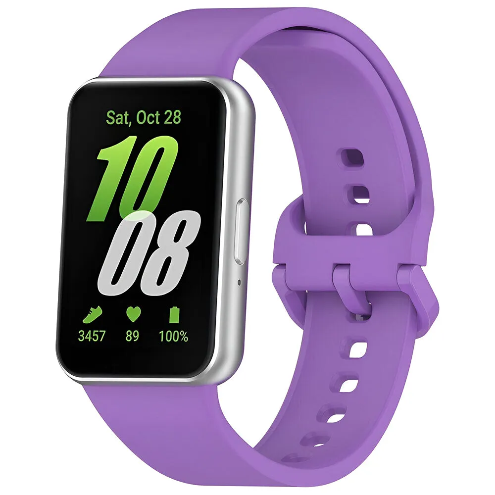 Cinturino Techsuit W086 per Samsung Galaxy Fit3 R39M, Viola - immagine 1