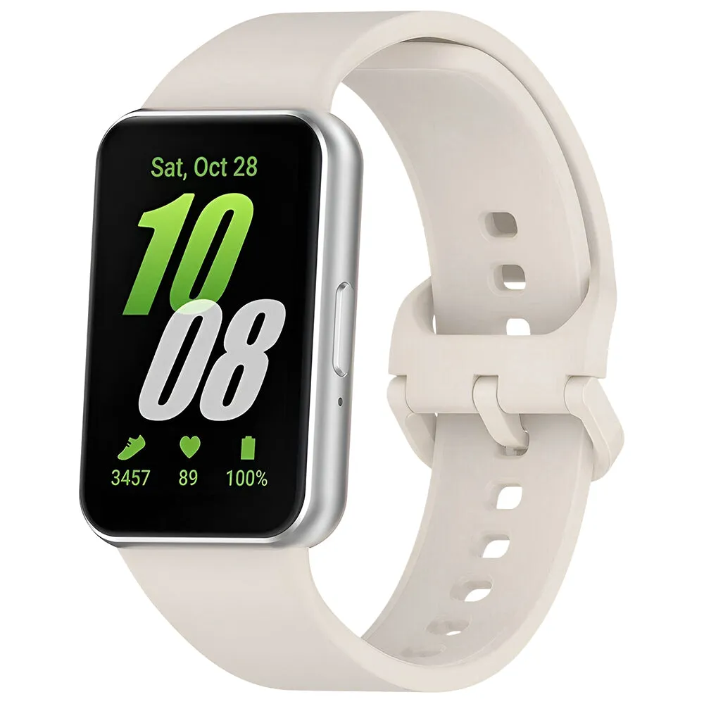 Cinturino Techsuit W086 per Samsung Galaxy Fit3 R39M, Crema - immagine 1