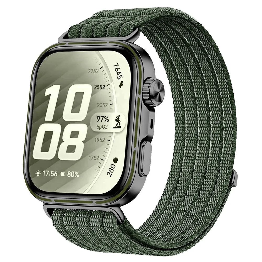 Cinturino Techsuit W085 per Huawei Watch Fit 5, Verde Scuro - immagine 1