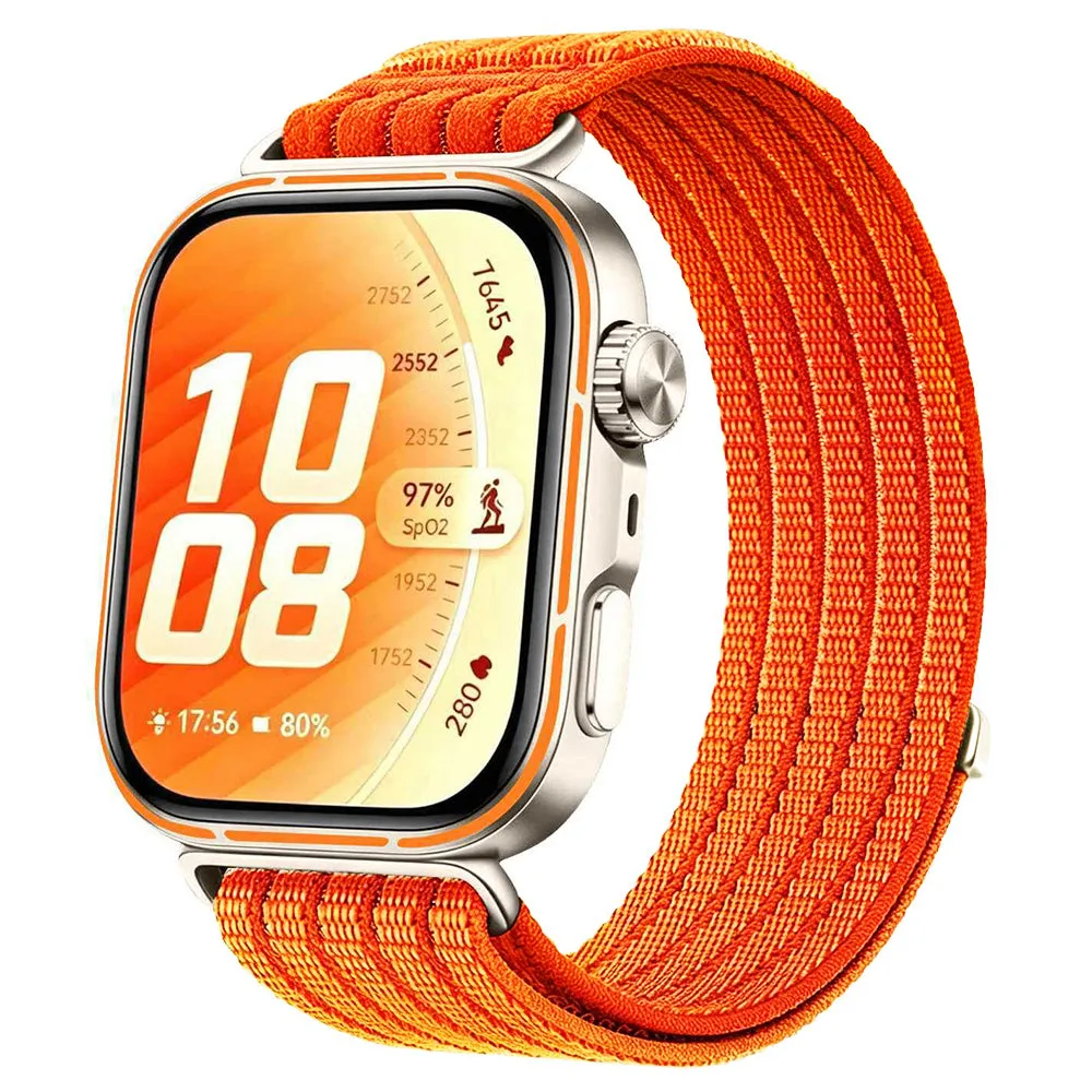 Cinturino Techsuit W085 per Huawei Watch Fit 5, Arancione - immagine 1