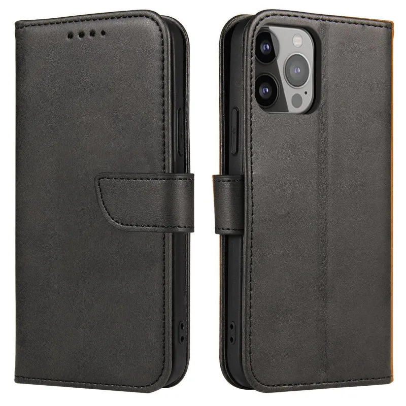 Custodia per Samsung Galaxy A56 A566 / A36 A366, OEM, Marva Wallet, Nera - immagine 1
