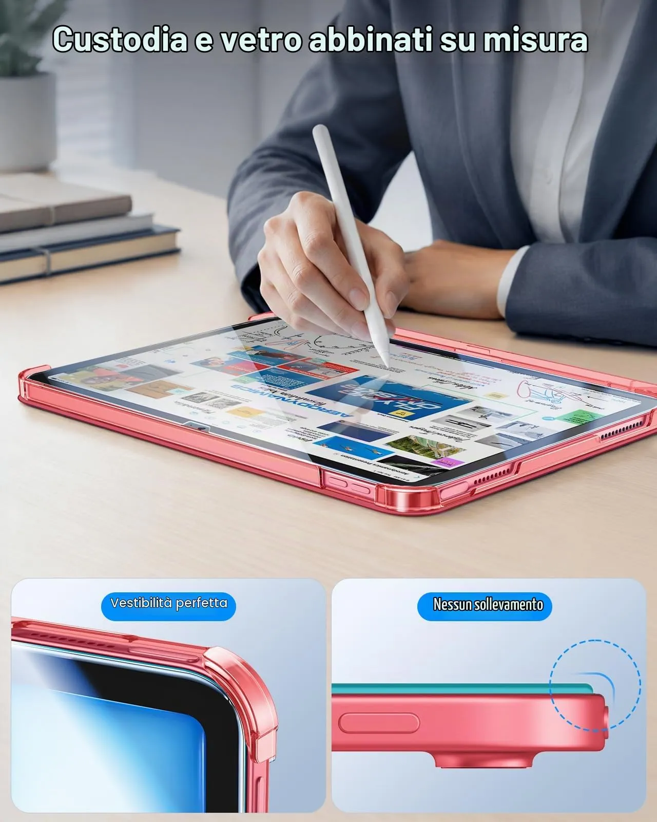 FINTIE Cover & Pellicola per iPad (A16) 11ª/10ª Gen 2025/2022 (11"/10,9") - immagine 3