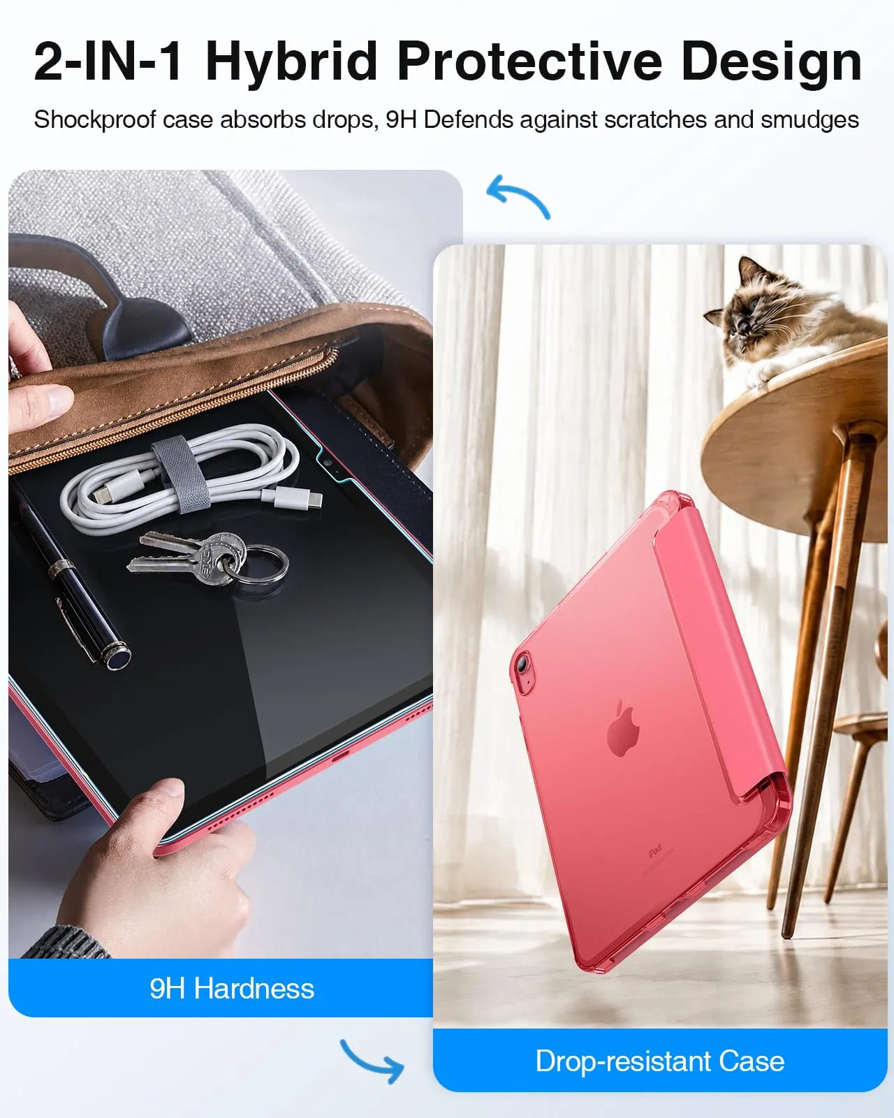 FINTIE Cover & Pellicola per iPad (A16) 11ª/10ª Gen 2025/2022 (11"/10,9") - immagine 4
