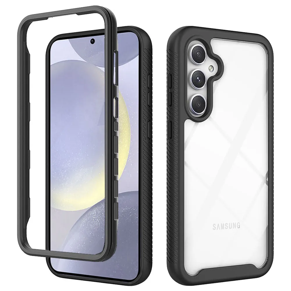 Custodia per Samsung Galaxy S24+ S926, Techsuit, Defense360 Pro, Nera - immagine 1