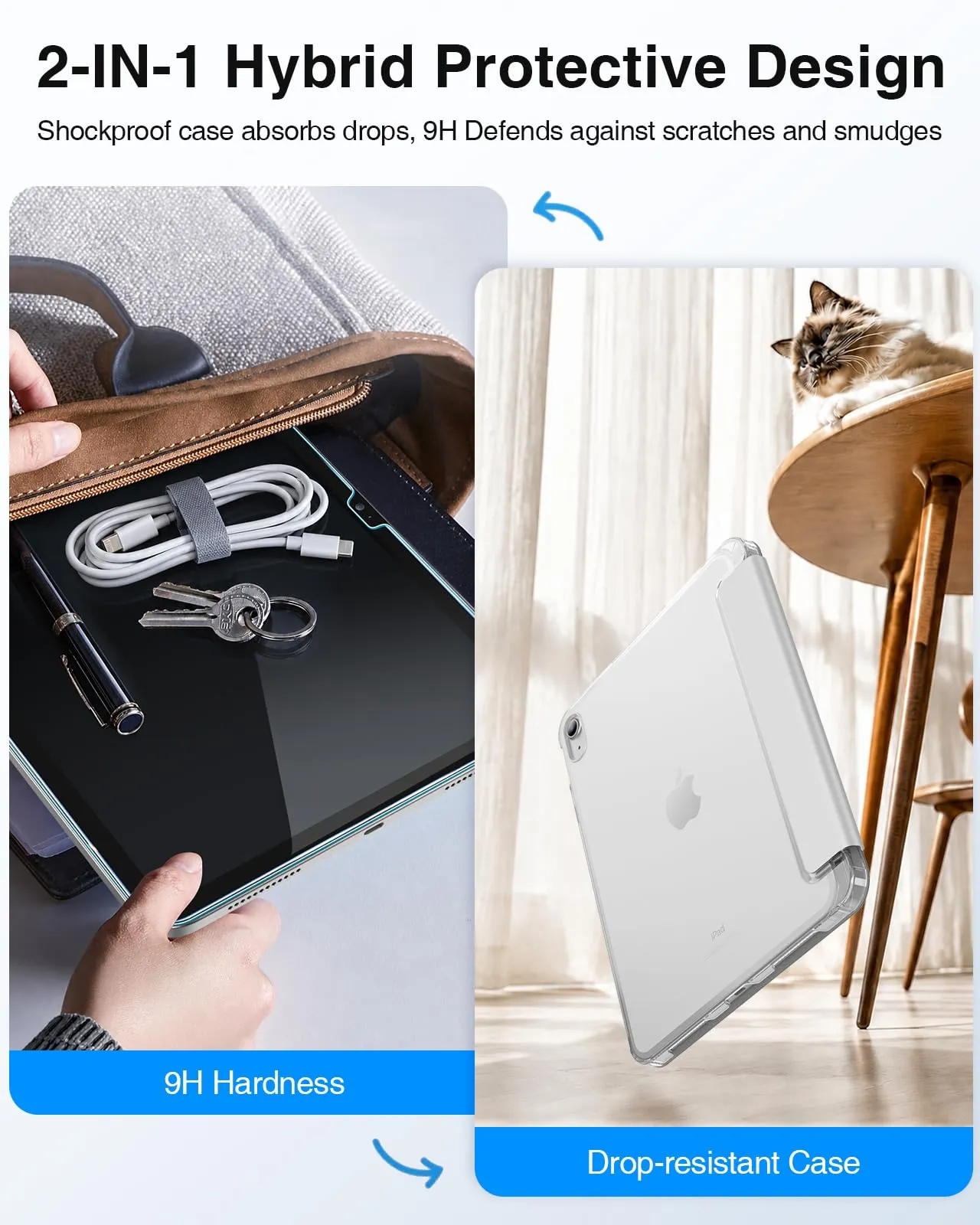 FINTIE Cover & Pellicola per iPad (A16) 11ª/10ª Gen 2025/2022 (11"/10,9") - immagine 4