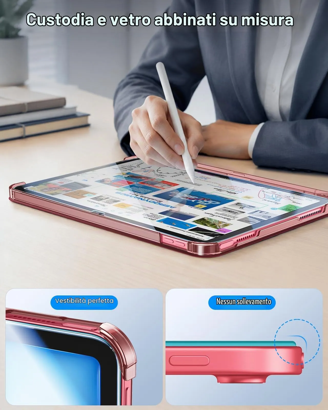 FINTIE Cover & Pellicola per iPad (A16) 11ª/10ª Gen 2025/2022 (11"/10,9") - immagine 3