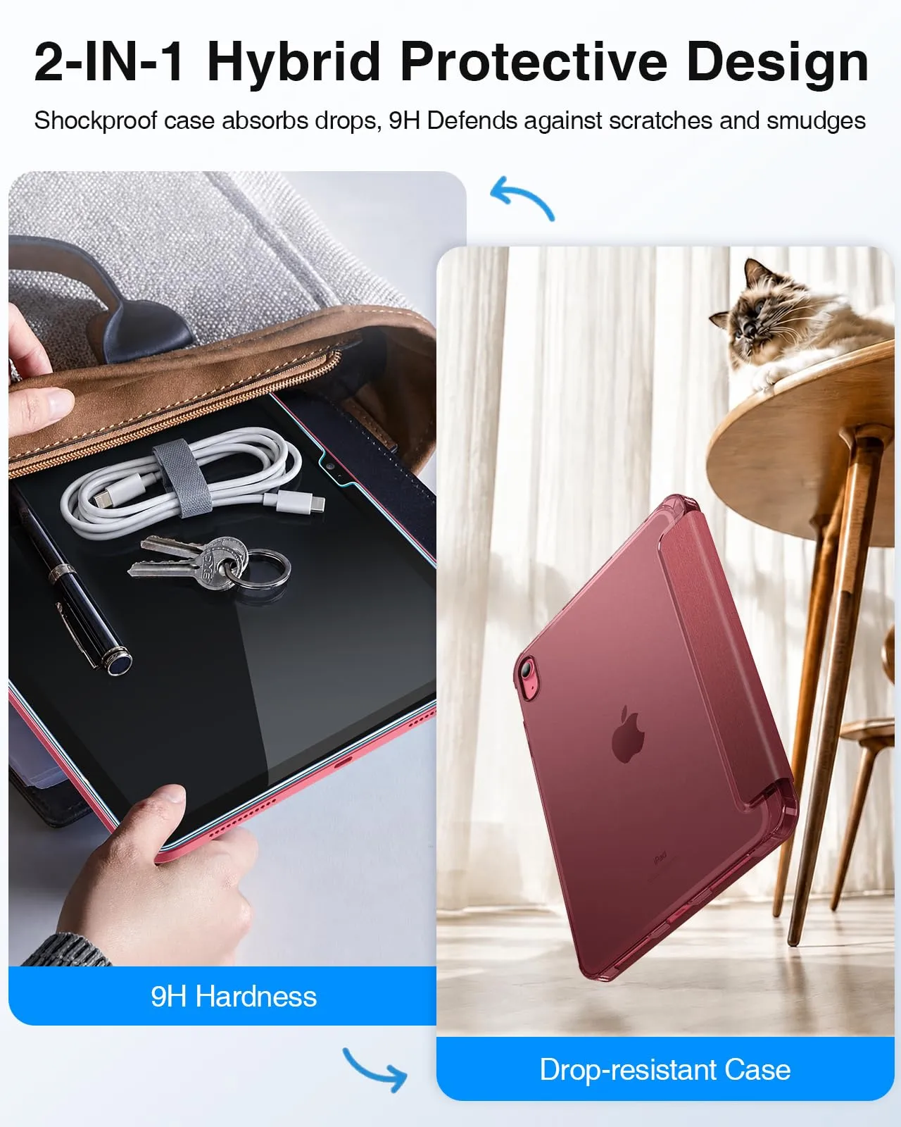 FINTIE Cover & Pellicola per iPad (A16) 11ª/10ª Gen 2025/2022 (11"/10,9") - immagine 4