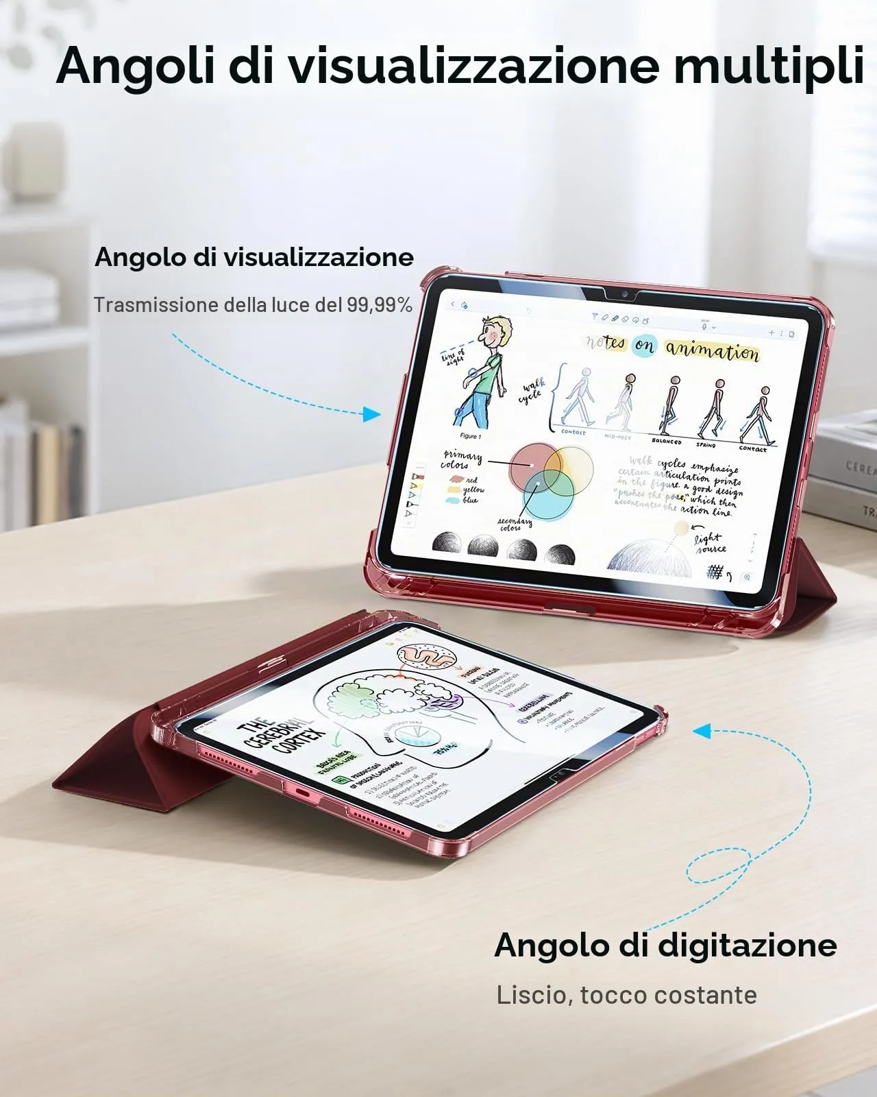 FINTIE Cover & Pellicola per iPad (A16) 11ª/10ª Gen 2025/2022 (11"/10,9") - immagine 6