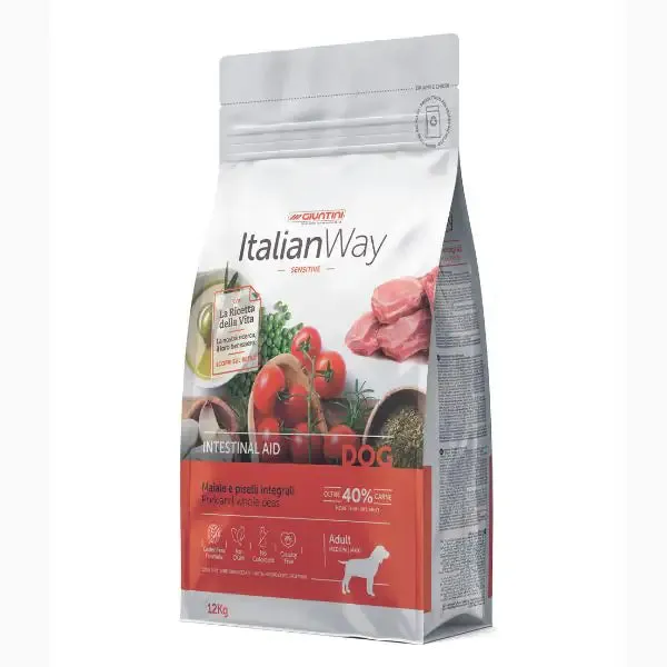 ItalianWay Medium/Maxi Adult Intestinal Maiale e piselli 12 kg - Croccantini per cani - immagine 1