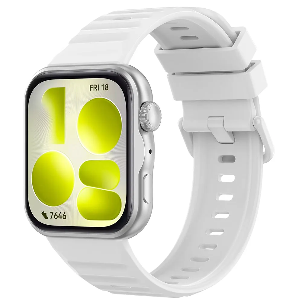 Cinturino Techsuit W082 per Huawei Watch Fit 5 Pro, Bianco - immagine 1