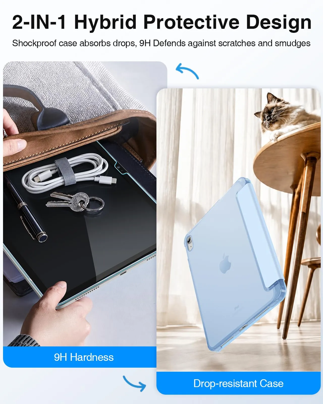 FINTIE Cover & Pellicola per iPad (A16) 11ª/10ª Gen 2025/2022 (11"/10,9") - immagine 4