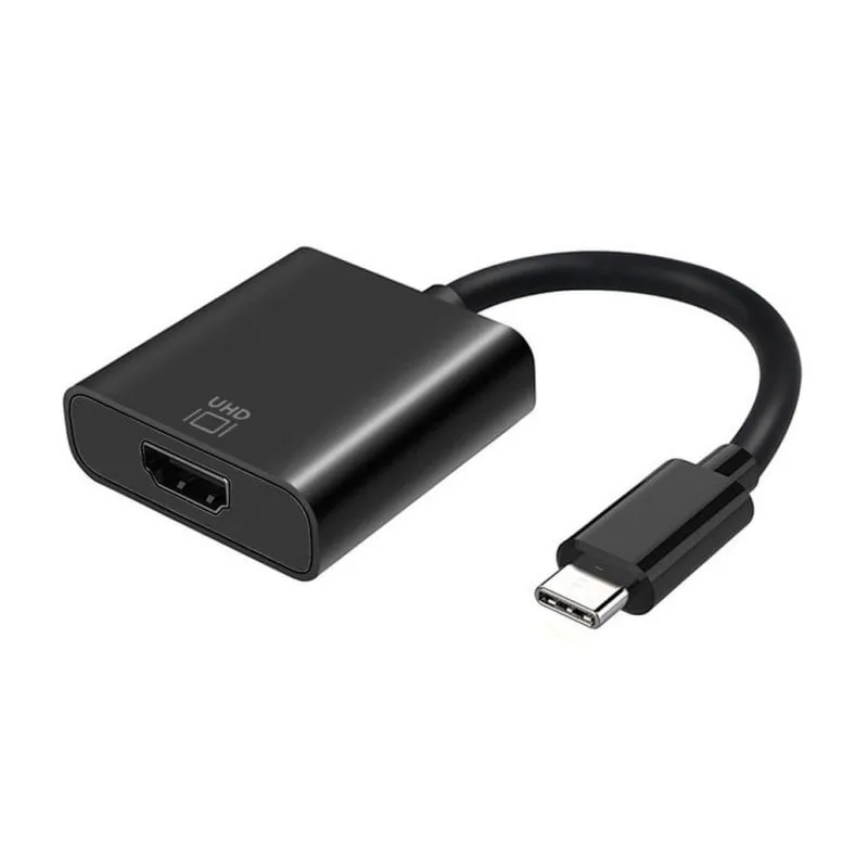 Convertitore Aisens da USB-C a HDMI 4K 15 cm Nero - immagine 1