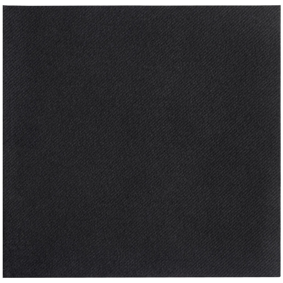50x GARCIA DE POU Tovagliolo Arla piega 1/4; 40x40 cm (LxL); nero; 50 pz. / Pacco - immagine 1