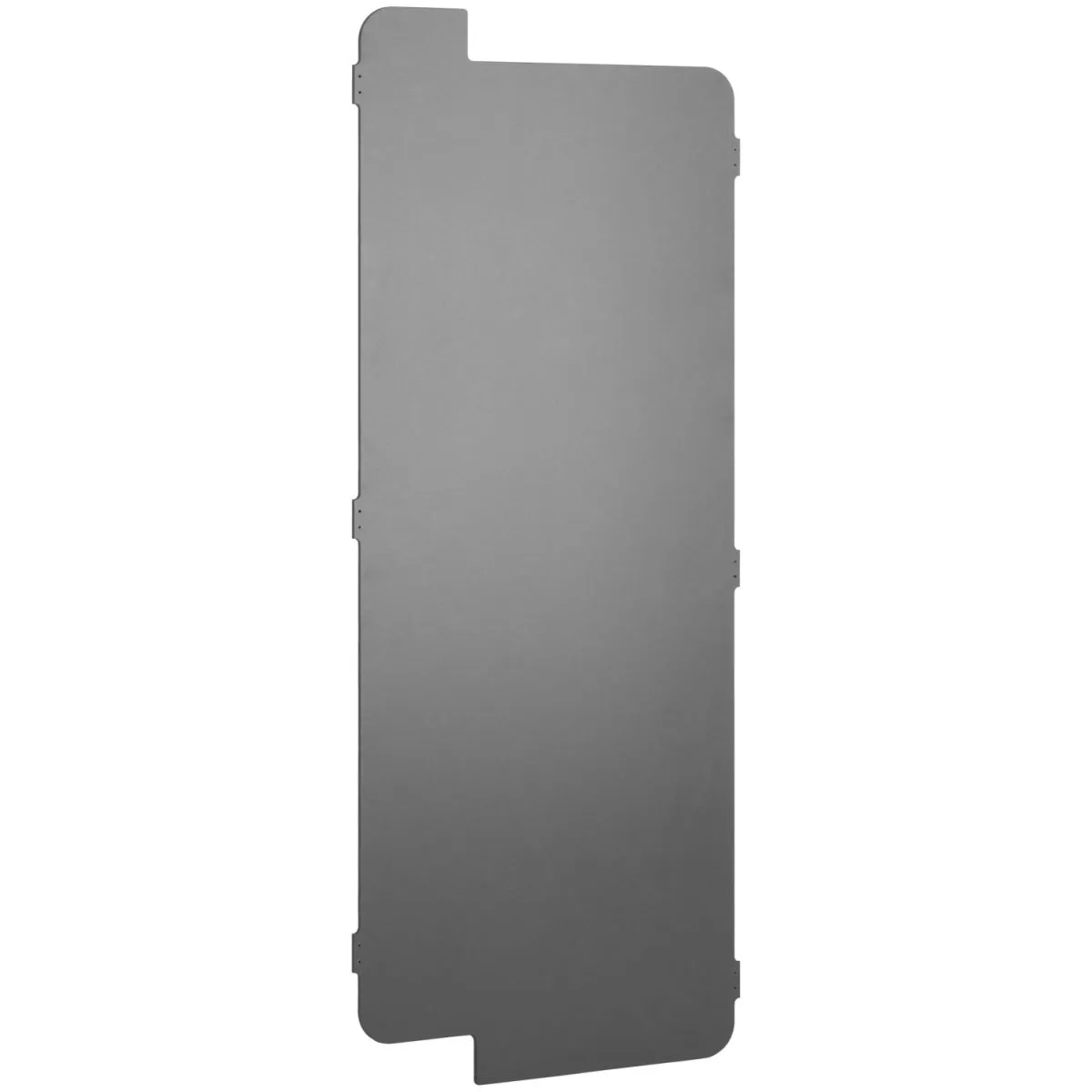 VEGA parete posteriore per carrello Gorgone; 67x1x166.4 cm (LxPxH); antracite - immagine 1