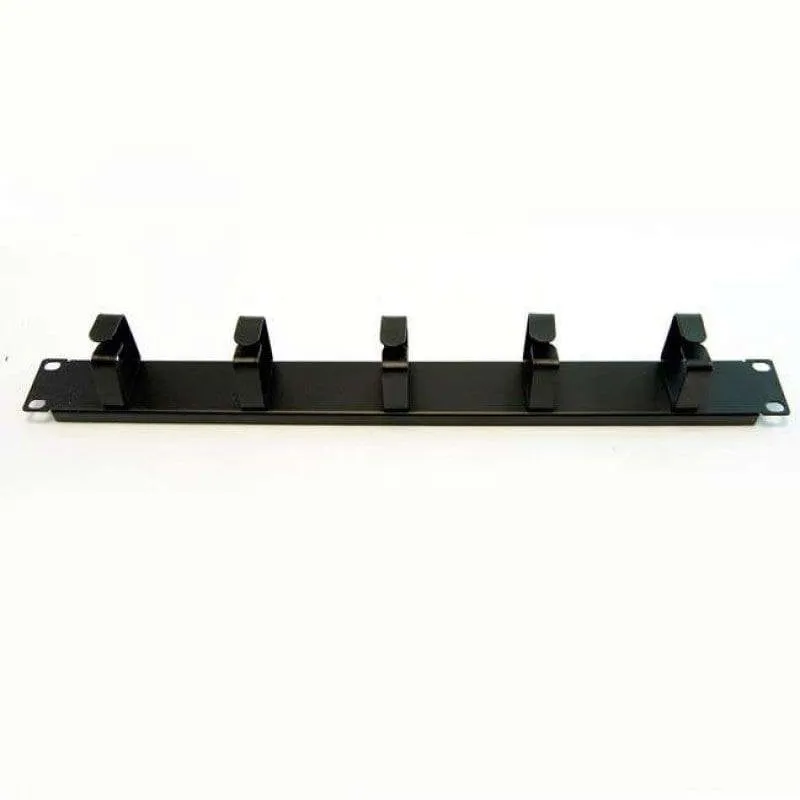 Organizzatore cavi metallico 1U Powergreen per armadi rack 19 pollici - immagine 1