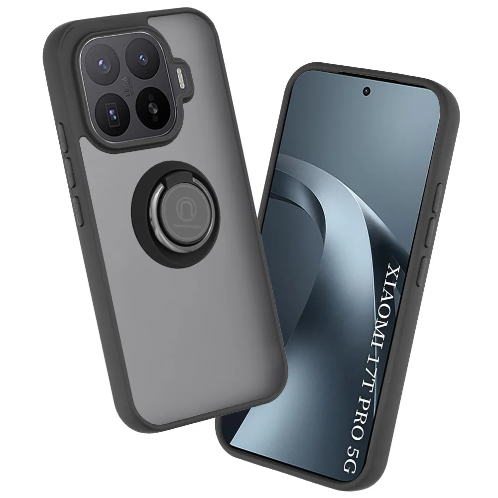 Custodia per Xiaomi 17T Pro, Techsuit, Glinth, Nera - immagine 1