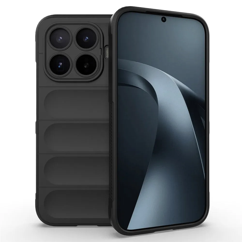 Custodia per Xiaomi 17T, Techsuit, Magic Shield, Nera - immagine 1