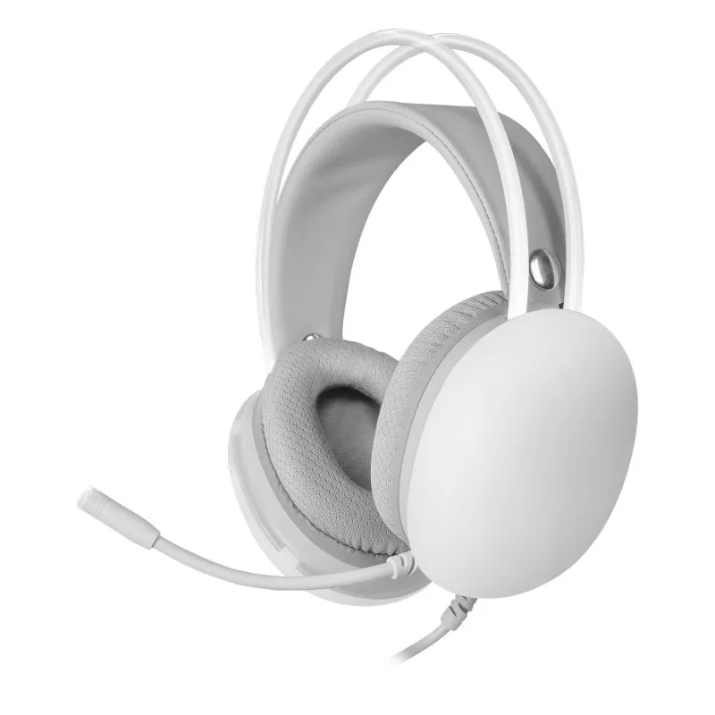 Cuffie da gioco Mars Gaming MH-GLOW 360 Full Chroma RGB Bianco - immagine 1