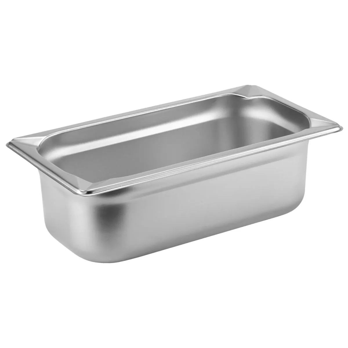 PULSIVA Contenitore gastronorm 1/3 Profi; GN 1/3, 3.7 l, 32.7x17.6x10 cm (LxLxP); acciaio inox - immagine 1