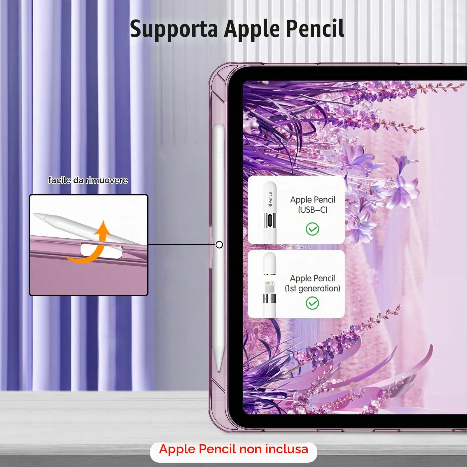 FINTIE Cover & Pellicola per iPad (A16) 11ª/10ª Gen 2025/2022 (11"/10,9") - immagine 4