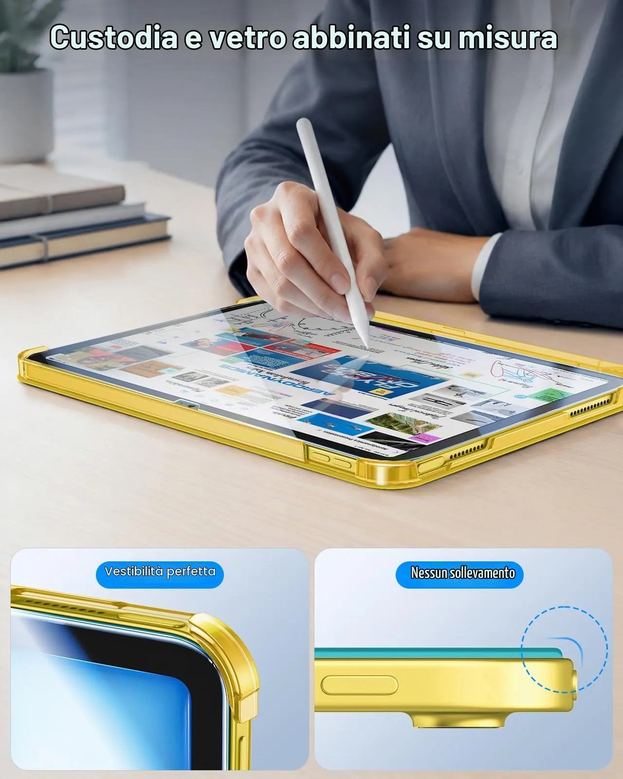 FINTIE Cover & Pellicola per iPad (A16) 11ª/10ª Gen 2025/2022 (11"/10,9") - immagine 3