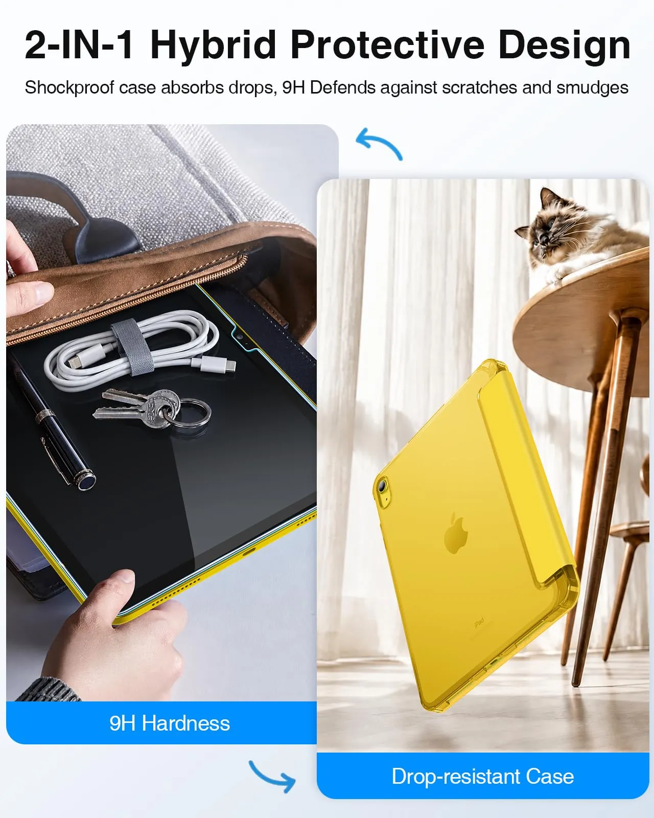 FINTIE Cover & Pellicola per iPad (A16) 11ª/10ª Gen 2025/2022 (11"/10,9") - immagine 4