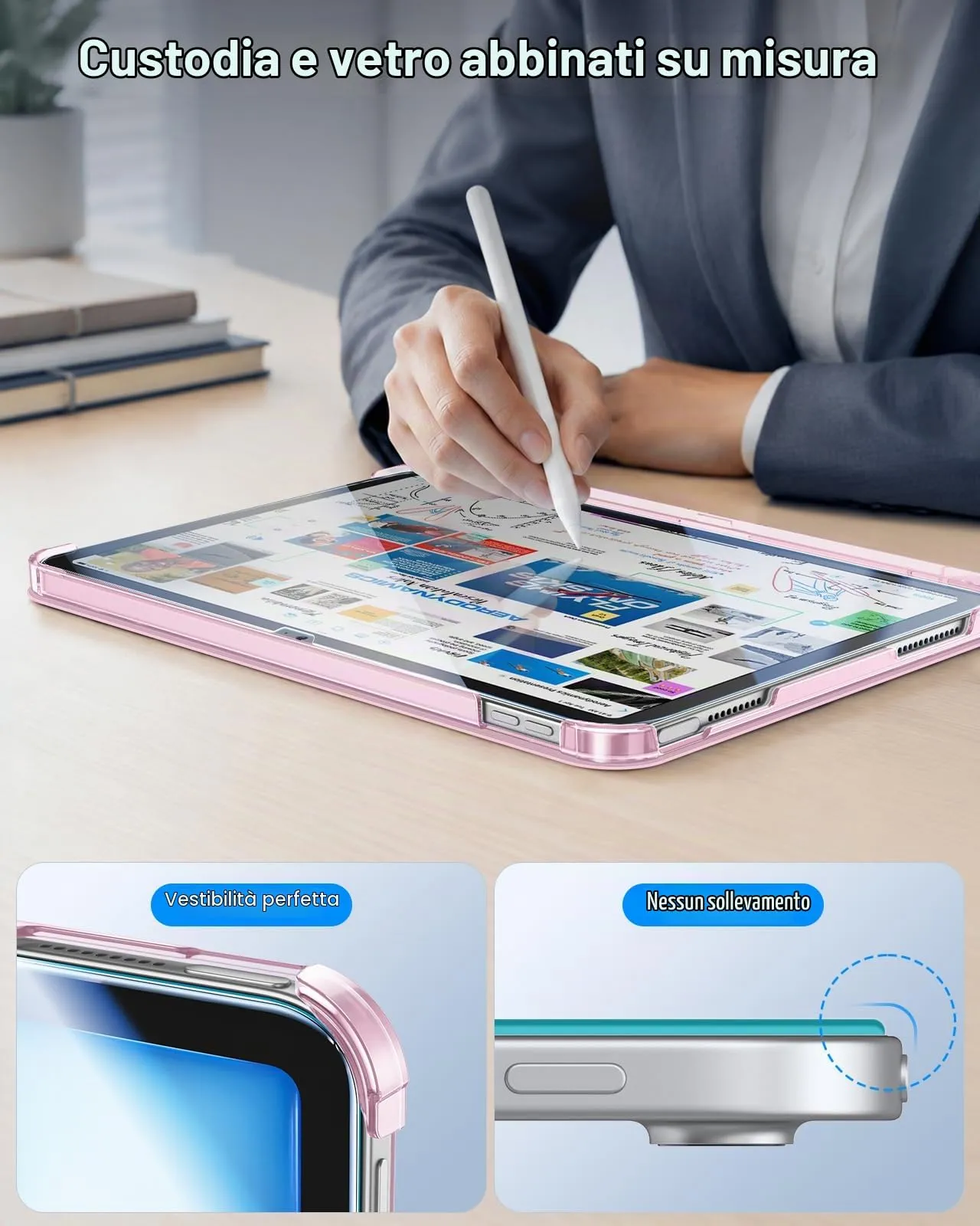 FINTIE Cover & Pellicola per iPad (A16) 11ª/10ª Gen 2025/2022 (11"/10,9") - immagine 3