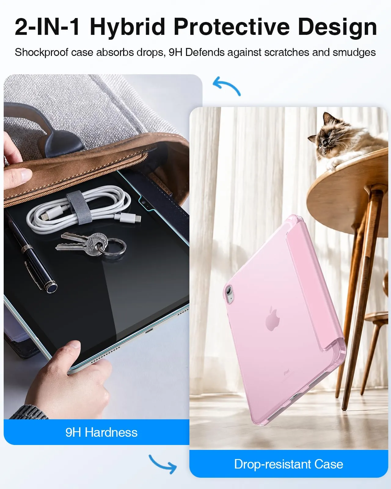 FINTIE Cover & Pellicola per iPad (A16) 11ª/10ª Gen 2025/2022 (11"/10,9") - immagine 4