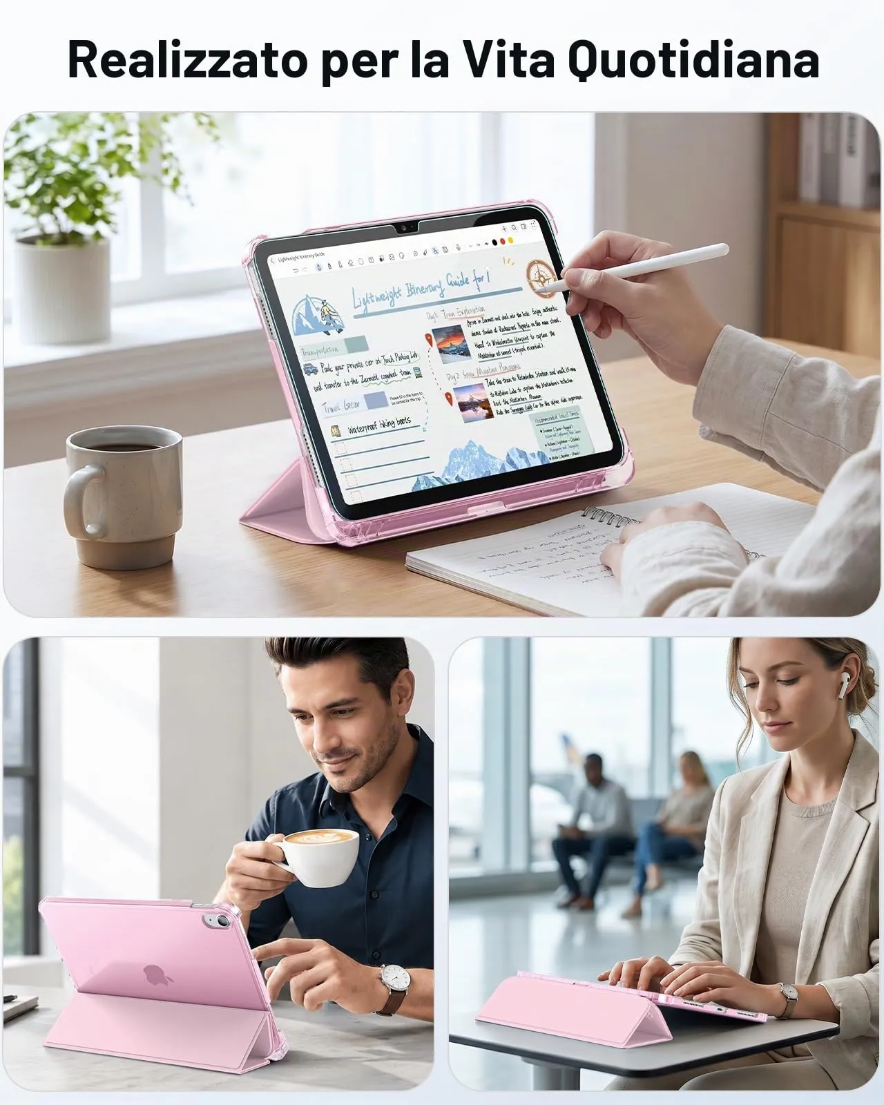 FINTIE Cover & Pellicola per iPad (A16) 11ª/10ª Gen 2025/2022 (11"/10,9") - immagine 8