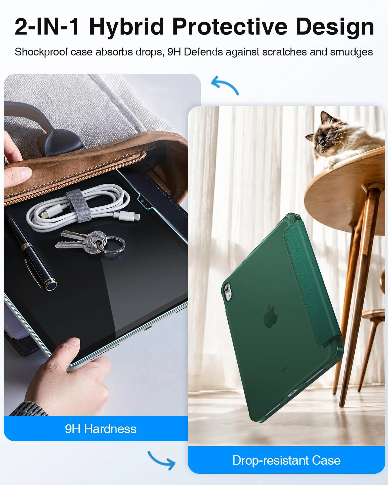 FINTIE Cover & Pellicola per iPad (A16) 11ª/10ª Gen 2025/2022 (11"/10,9") - immagine 4