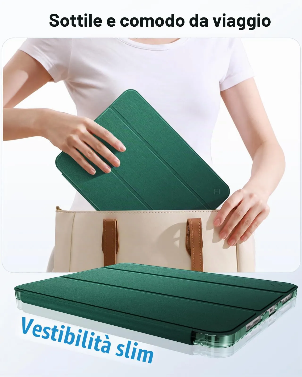 FINTIE Cover & Pellicola per iPad (A16) 11ª/10ª Gen 2025/2022 (11"/10,9") - immagine 7