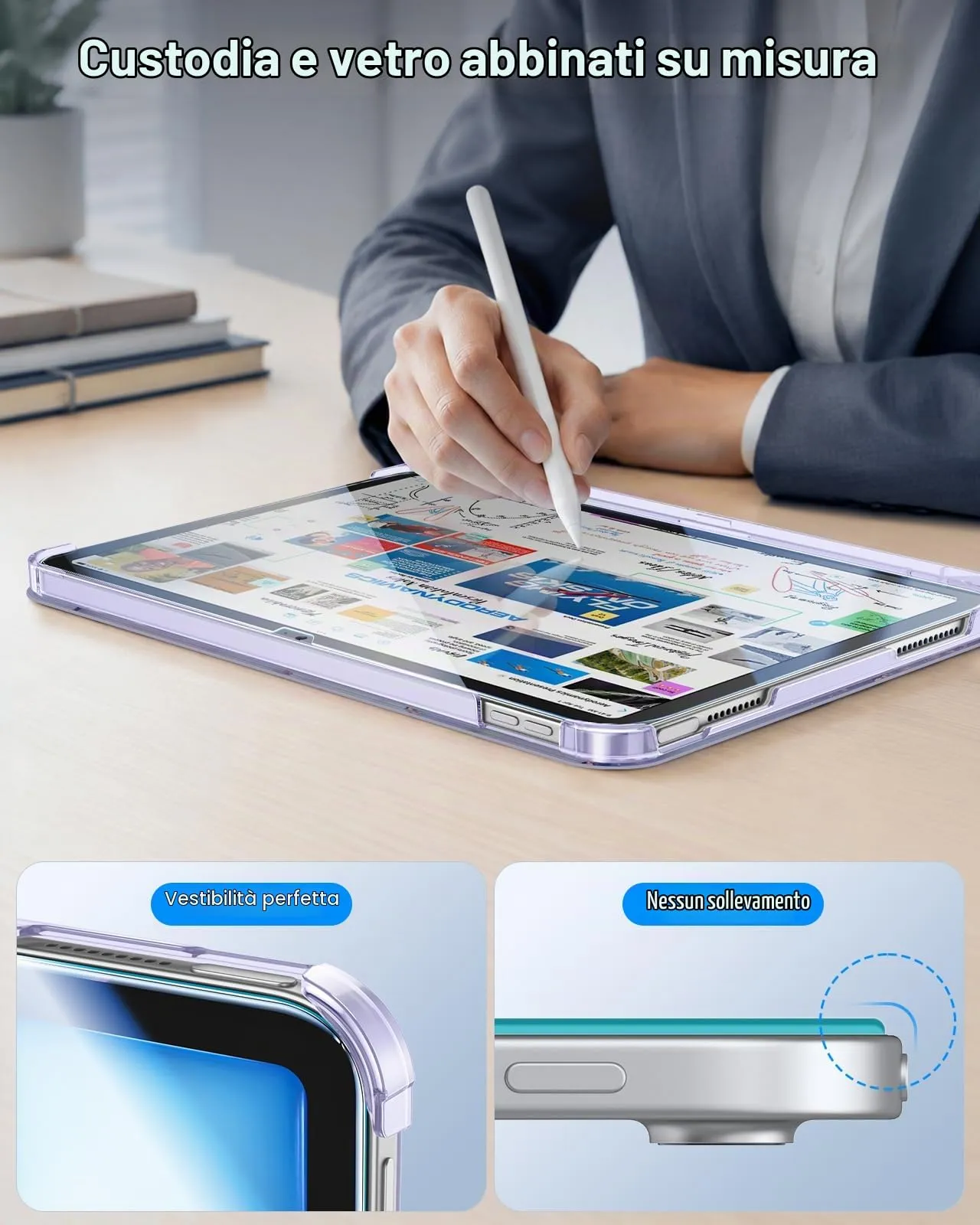FINTIE Cover & Pellicola per iPad (A16) 11ª/10ª Gen 2025/2022 (11"/10,9") - immagine 3