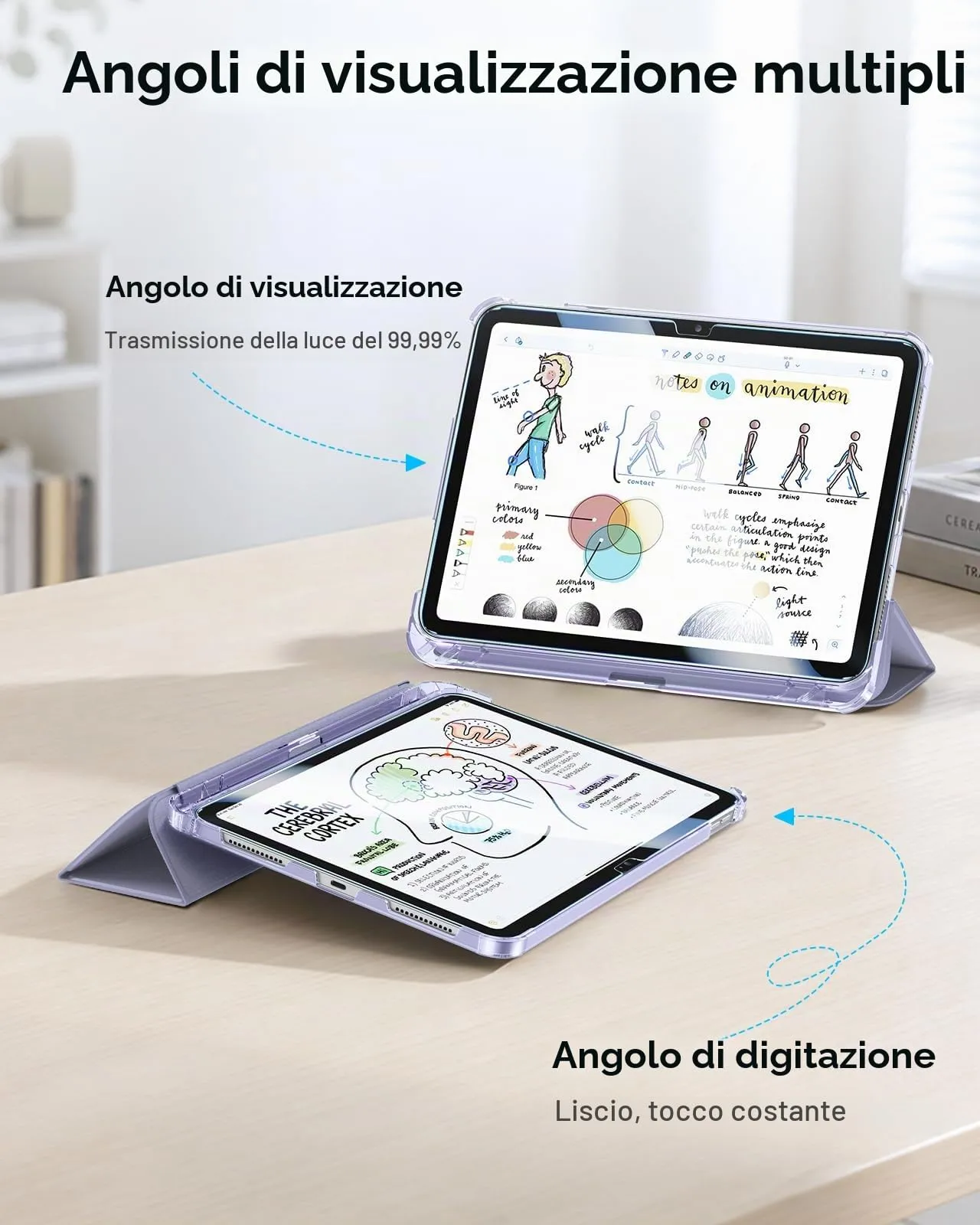 FINTIE Cover & Pellicola per iPad (A16) 11ª/10ª Gen 2025/2022 (11"/10,9") - immagine 6