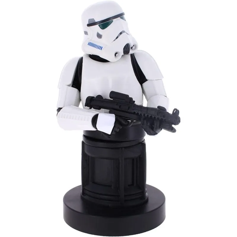 Squisita base di ricarica multipiattaforma per cavi da gioco Guy Remnant Stormtrooper Star Wars - immagine 1
