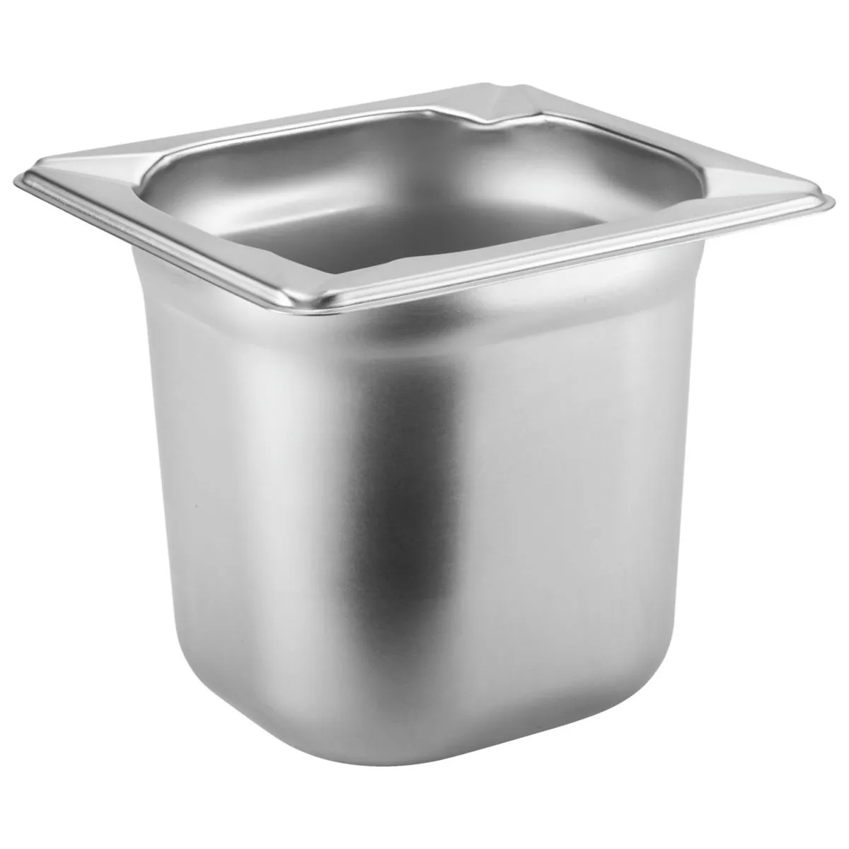 PULSIVA Contenitore gastronorm 1/6 Profi; GN 1/6, 2.5 l, 17.6x16.2x15 cm (LxLxP); acciaio inox - immagine 1