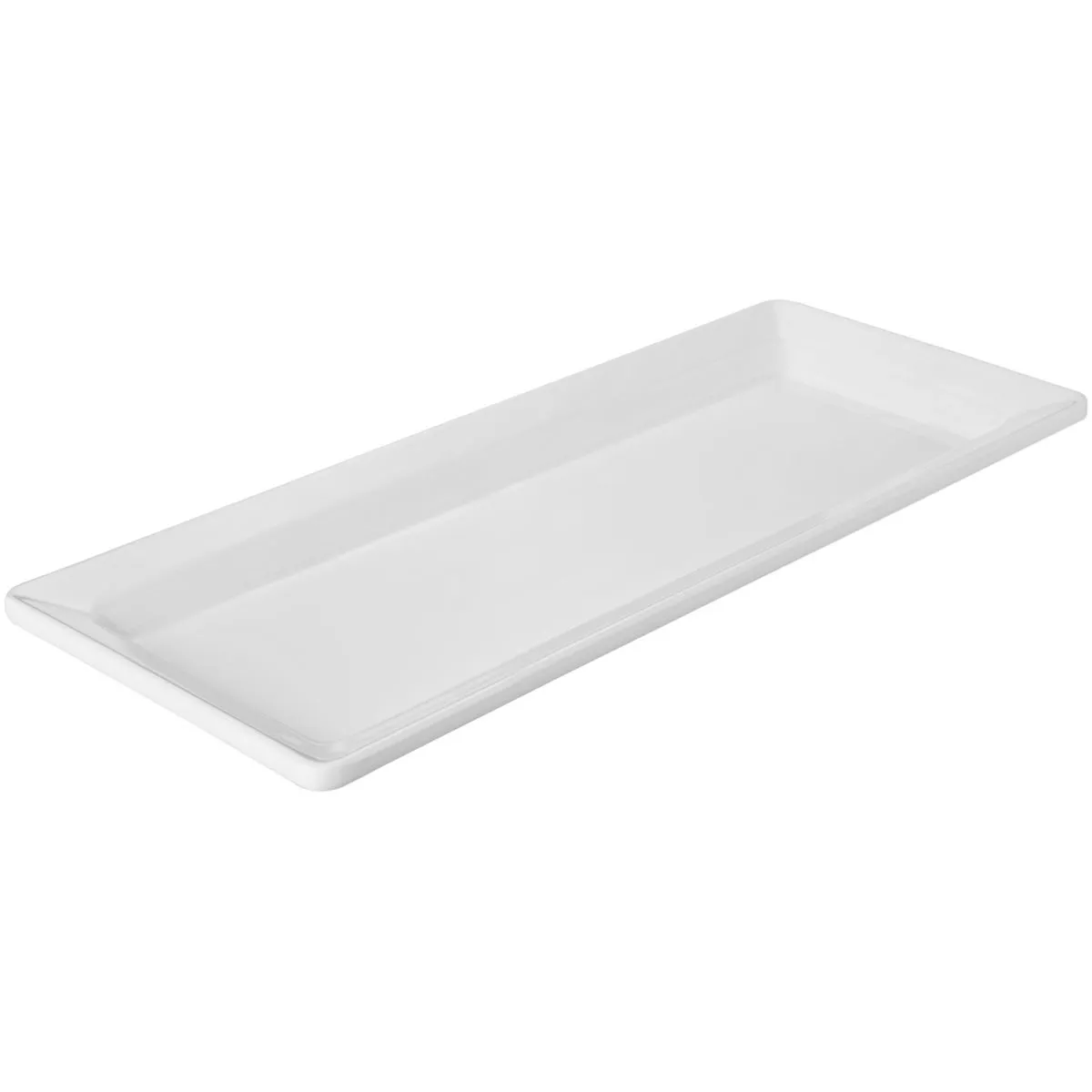 VEGA Vassoio buffet Melamin GN 1,5/4; GN 1.5/4, 39.7x16.2x3 cm (LxLxP); bianco - immagine 1