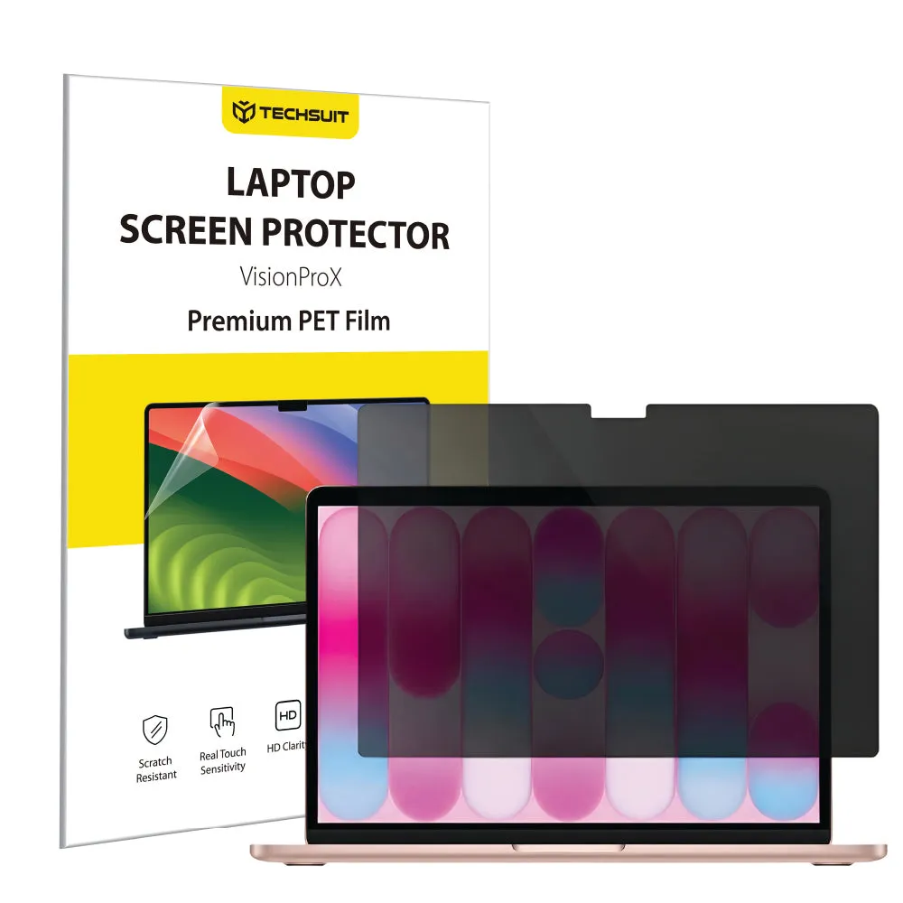 Pellicola Protettiva Privacy Techsuit VisionProX per Apple MacBook Neo 13 pollici, Plastica - immagine 1
