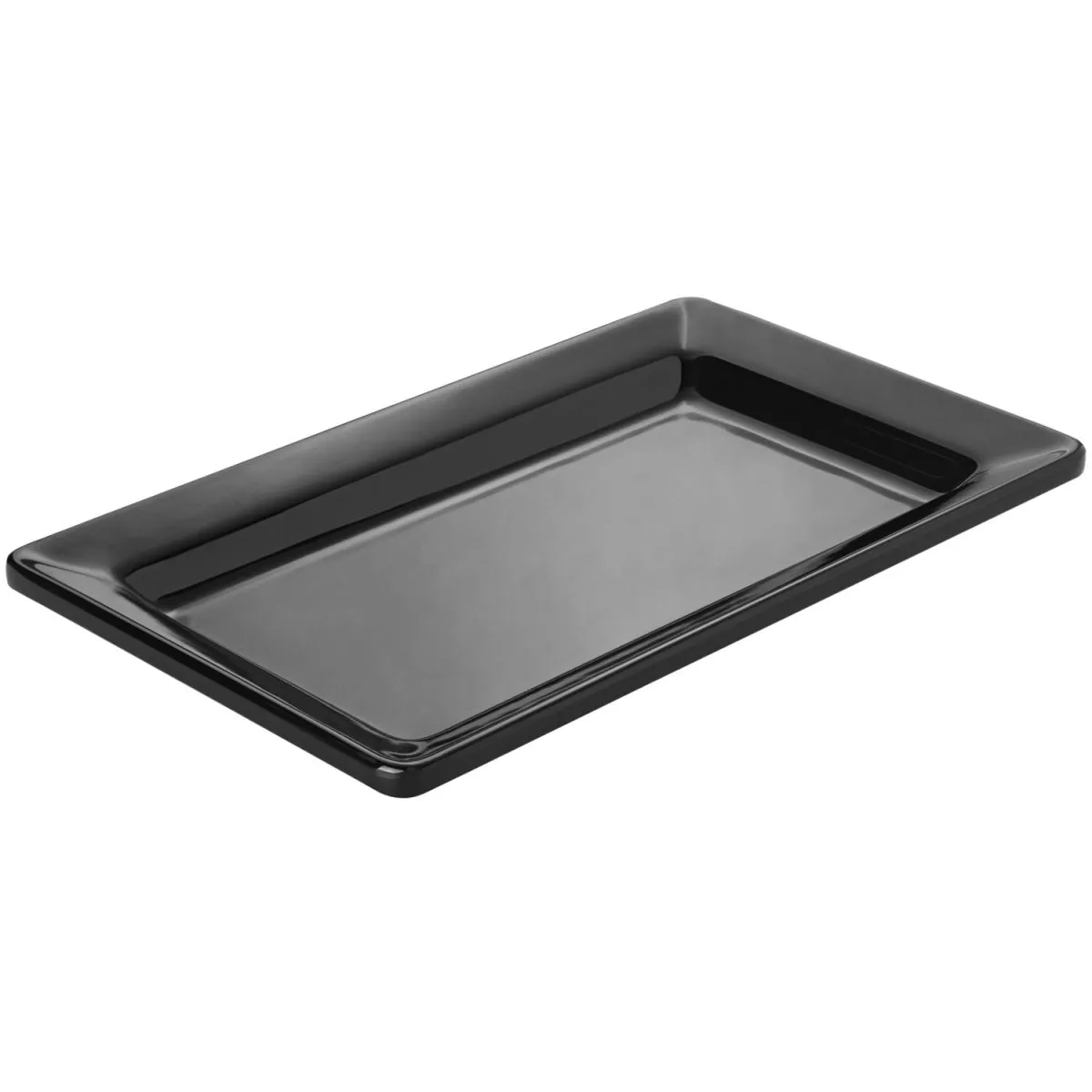 VEGA Vassoio buffet Melamin GN 1/4; GN 1/4, 26.5x16.2x3 cm (LxLxP); nero - immagine 1