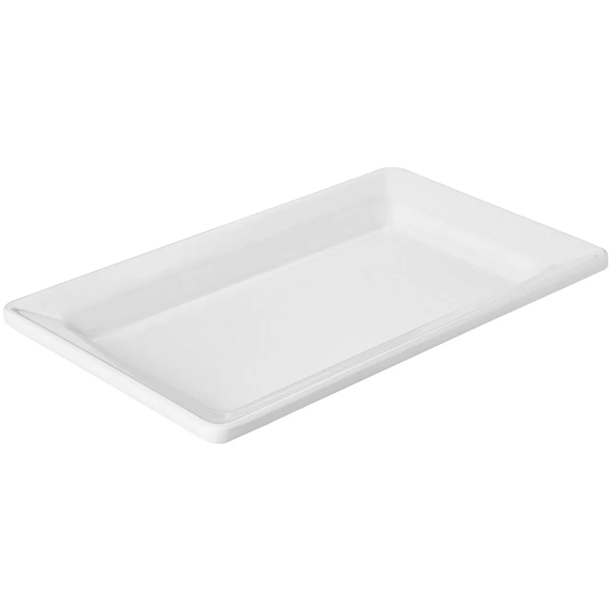 VEGA Vassoio buffet Melamin GN 1/4; GN 1/4, 26.5x16.2x3 cm (LxLxP); bianco - immagine 1