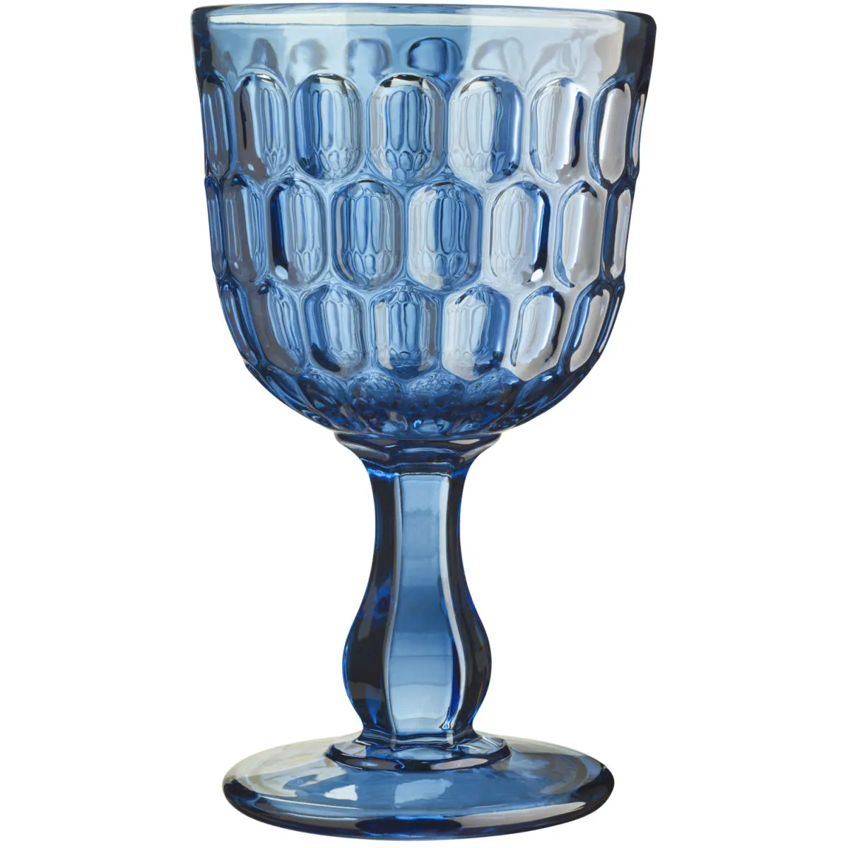 6x VEGA Bicchiere vino Isabella; 300 ml, 9.2x15.8 cm (ØxH); blu; 6 pz. / Pacco - immagine 1