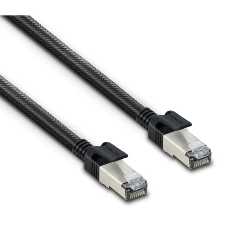 Metronic 395633 Cavo di rete S/FTP Cat.8 5m Nero - immagine 1