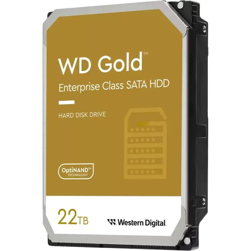 WD Gold da 3,5" 22TB SATA3 - immagine 1