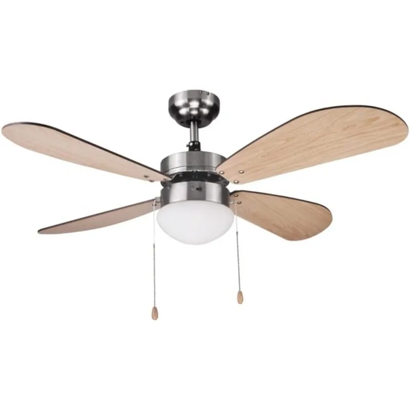 Haeger Cozy Fan FC424006A Ventilatore da soffitto con luce 50W 107cm Legno - immagine 1